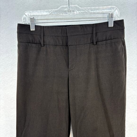 AB Studio Bootcut Gray Dress Pants Elastic Waist Work Business Classic size 4 - Picture 3 of 9